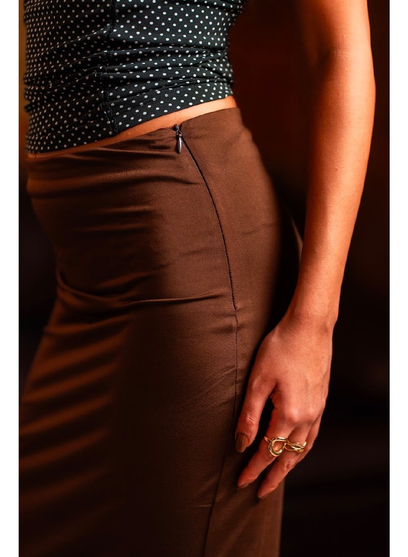 كنزه جيبة بفتحة جانبية - Image 4